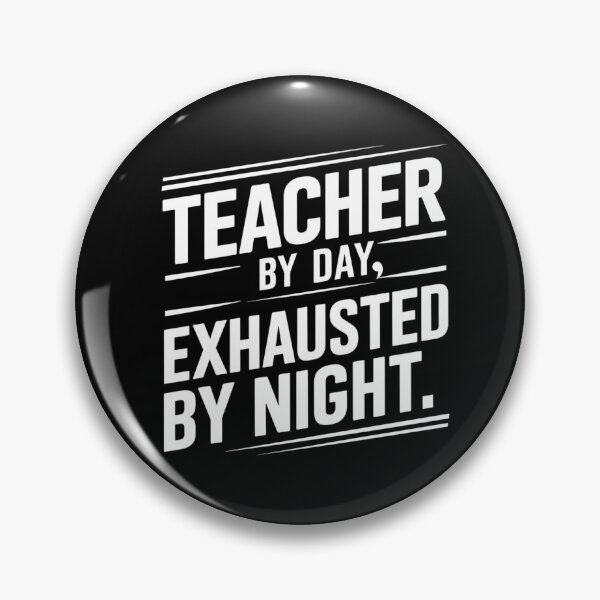 Item preview, Teacher By Day Exhausted By Night designed and sold by SewnMemories.