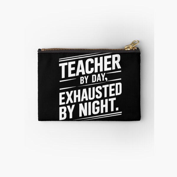 Item preview, Teacher By Day Exhausted By Night designed and sold by SewnMemories.