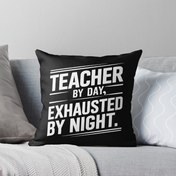 Item preview, Teacher By Day Exhausted By Night designed and sold by SewnMemories.