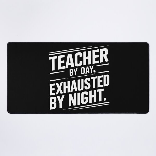 Item preview, Teacher By Day Exhausted By Night designed and sold by SewnMemories.