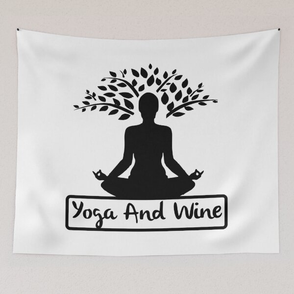 Item preview, Yoga And Wine designed and sold by Ze G.
