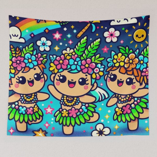 Item preview, Enchanting Hula Kids - 087 designed and sold by sagaofsilence.