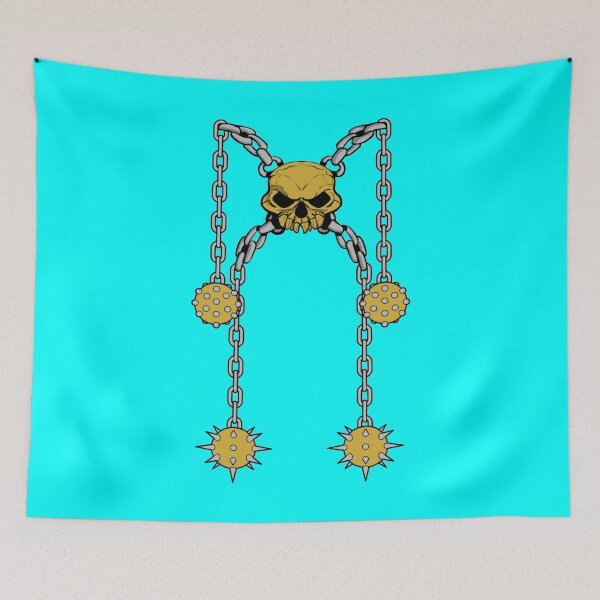 Item preview, Chained Jolly Roger (Long, Cyan) designed and sold by MurpheusTech.