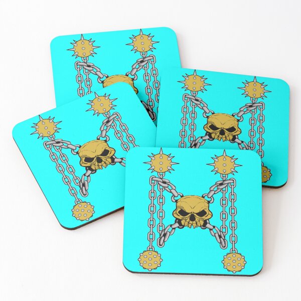 Item preview, Chained Jolly Roger (Short, Cyan) designed and sold by MurpheusTech.