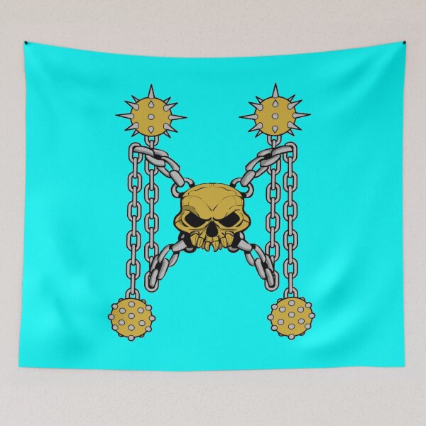 Item preview, Chained Jolly Roger (Short, Cyan) designed and sold by MurpheusTech.