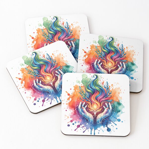 Item preview, Hands of Fire - Elemental Power Art designed and sold by JesNoh.