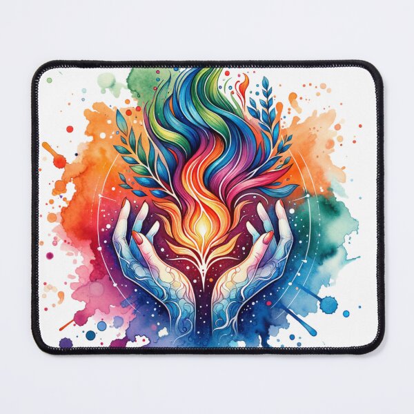 Item preview, Hands of Fire - Elemental Power Art designed and sold by JesNoh.