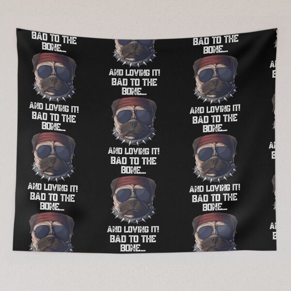 Item preview, Bad to the Bone Pitbull designed and sold by Fredster1966.