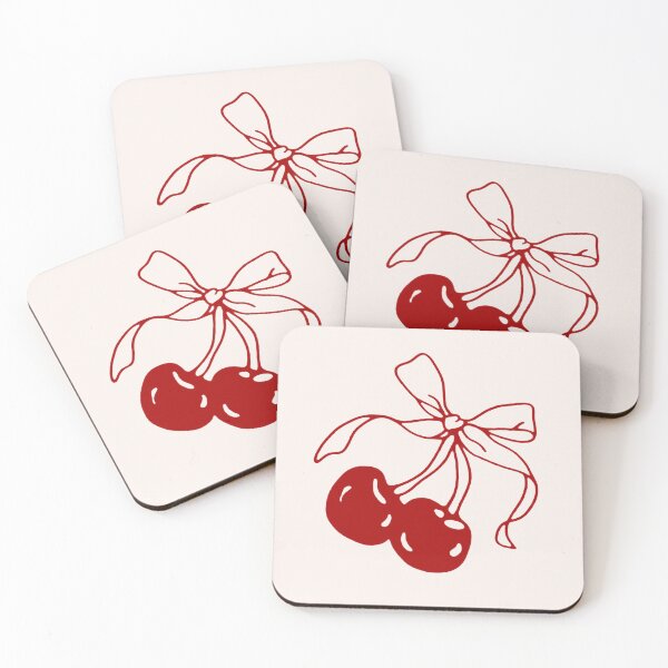 Item preview, Bow tied cherries  designed and sold by cait-shaw.