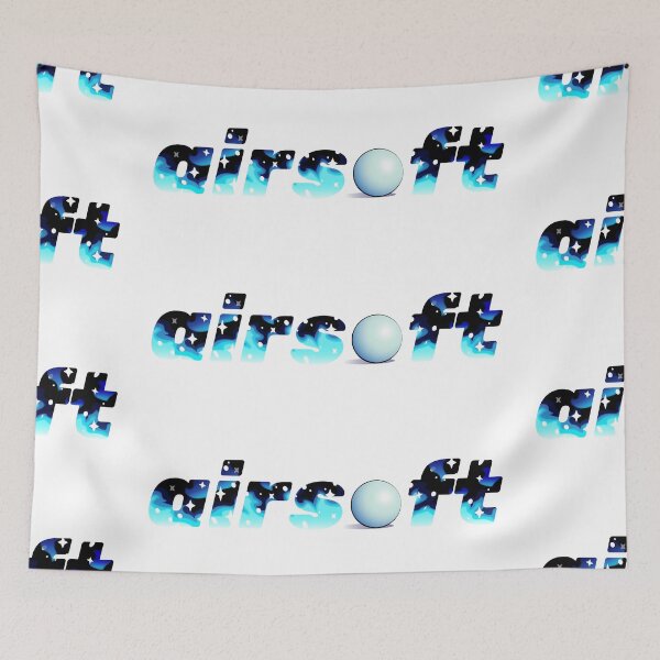 Item preview, Blue Fire Airsoft Logo Design - Cool Text with Flame and Sparkle Effects designed and sold by Carsondood.