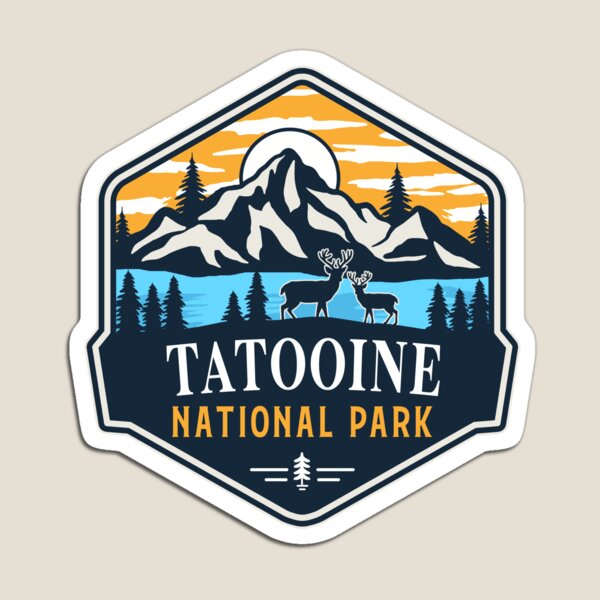 Item preview, Tatooine National Park designed and sold by graphic-map.