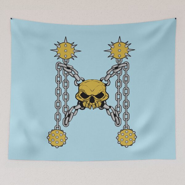 Item preview, Chained Jolly Roger (Short, Light Blue) designed and sold by MurpheusTech.