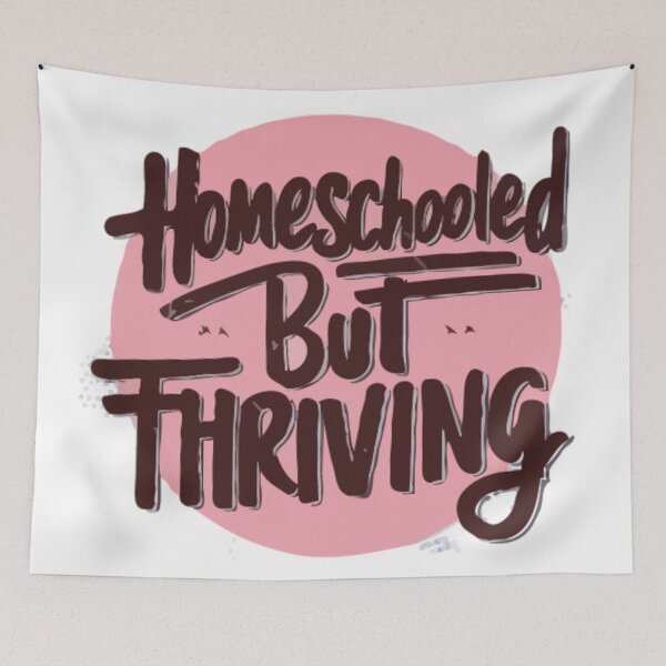 Item preview, Homeschooled But Thriving T-shirt Artwork designed and sold by Collision19.