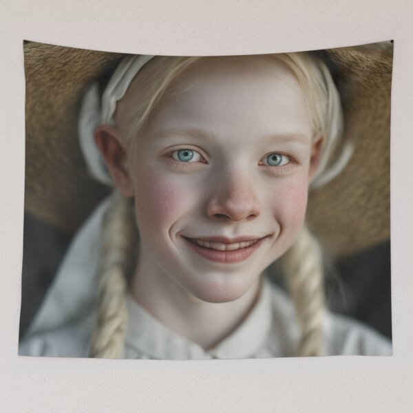 Item preview, Albino Amish Girl--Real-Looking #1 designed and sold by Annabelly321.