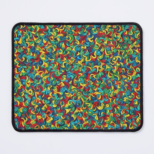 Item preview, Abstract Colorful Squiggly Pattern designed and sold by calibrit.