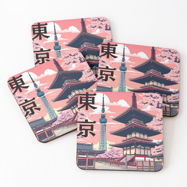 Item preview, TOKYO Skytree Asakusa Sensoji cherry blossoms JAPAN designed and sold by AsianWalking.