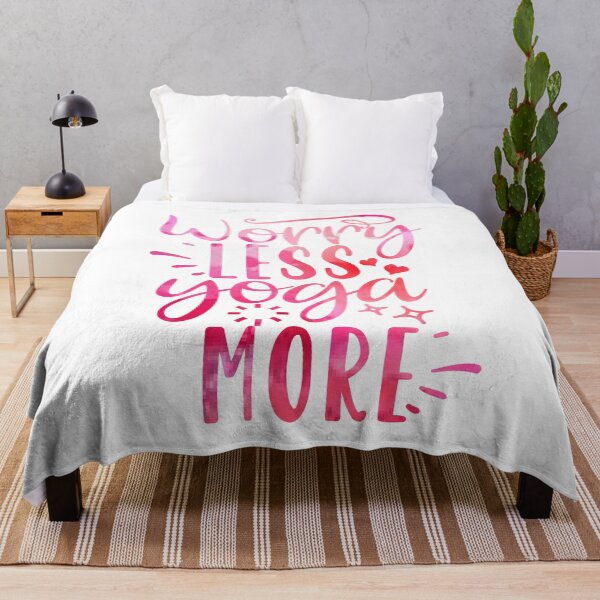 Item preview, Worry Less Yoga More designed and sold by Ze G.