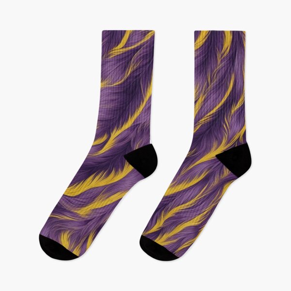 Item preview, Abstract Purple and Gold Feather Pattern designed and sold by calibrit.