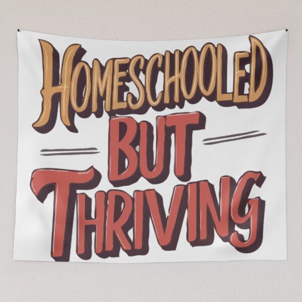 Item preview, Homeschooled But Thriving T-shirt Artwork designed and sold by Collision19.