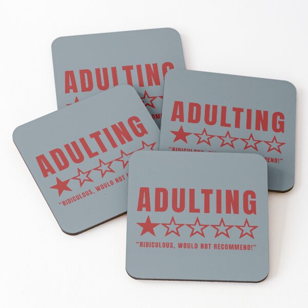 Item preview, FUNNY ADULTING QUOTES designed and sold by La Loca.