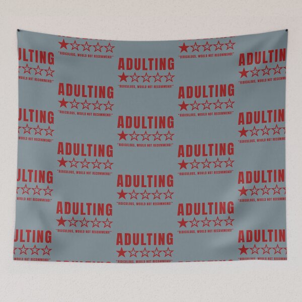 Item preview, FUNNY ADULTING QUOTES designed and sold by La Loca.