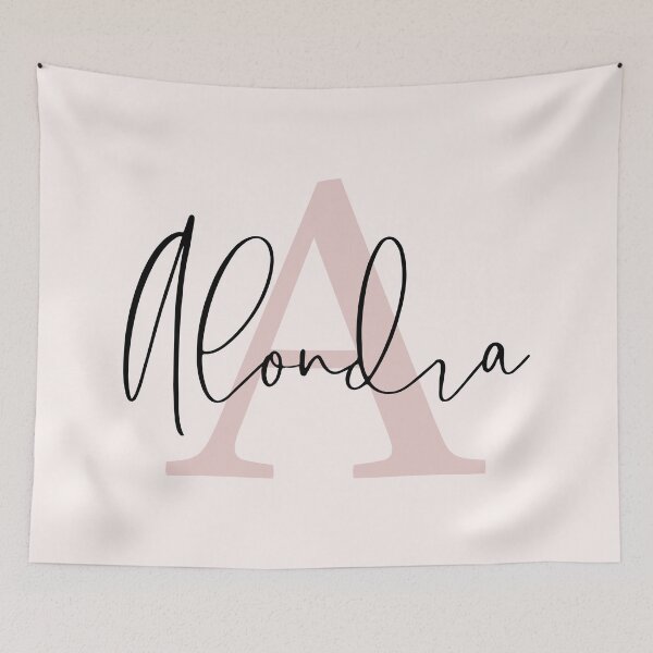 Item preview, Alondra - Custom name on black cursive font  designed and sold by To the Lua.