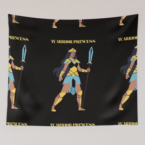 Item preview, Golden Warrior Princess designed and sold by Highhocreations.