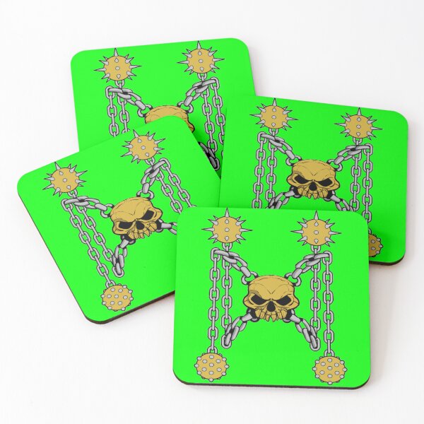 Item preview, Chained Jolly Roger (Short, Lime) designed and sold by MurpheusTech.