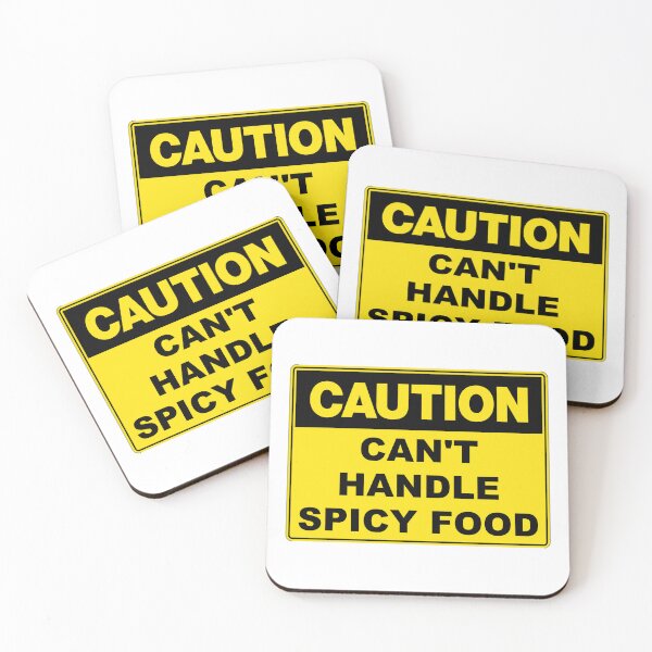 Item preview, Caution: Can't Handle Spicy Food designed and sold by RuthandRose.