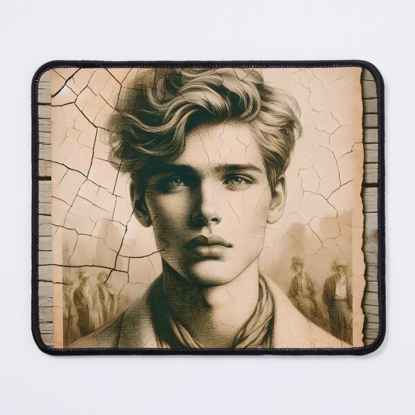 Item preview, Vintage Portrait of a Handsome Young Man designed and sold by CitrineLinker.