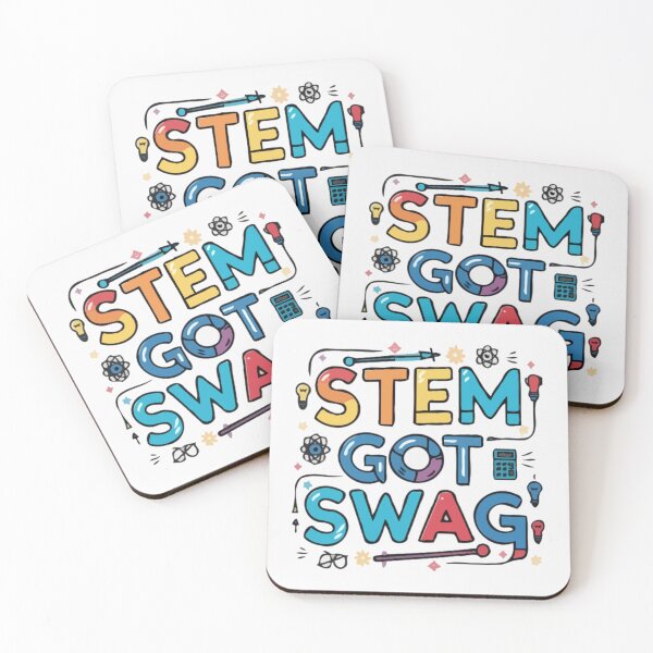 Item preview, STEM GOT SWAG T-shirt Design designed and sold by Collision19.