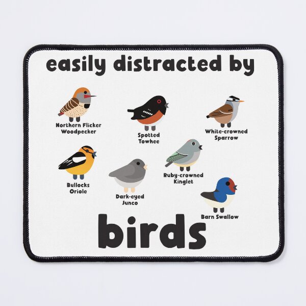 Item preview, Easily distracted by birds 3 designed and sold by harwalan.