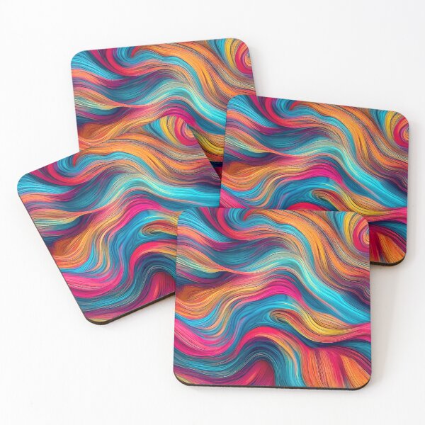 Item preview, Dancing Waves Colors designed and sold by Thai Vibe Studio.