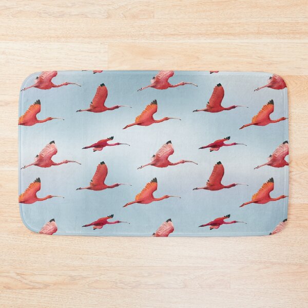 Item preview, Red Ibis birds in flight designed and sold by milenab.