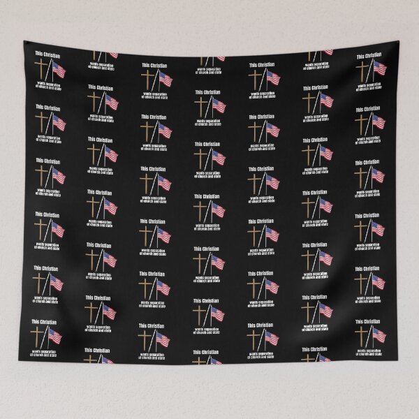 Item preview, This Christian wants separation of church and state designed and sold by CheekyGrace.