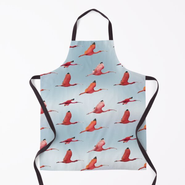 Item preview, Red Ibis birds in flight designed and sold by milenab.