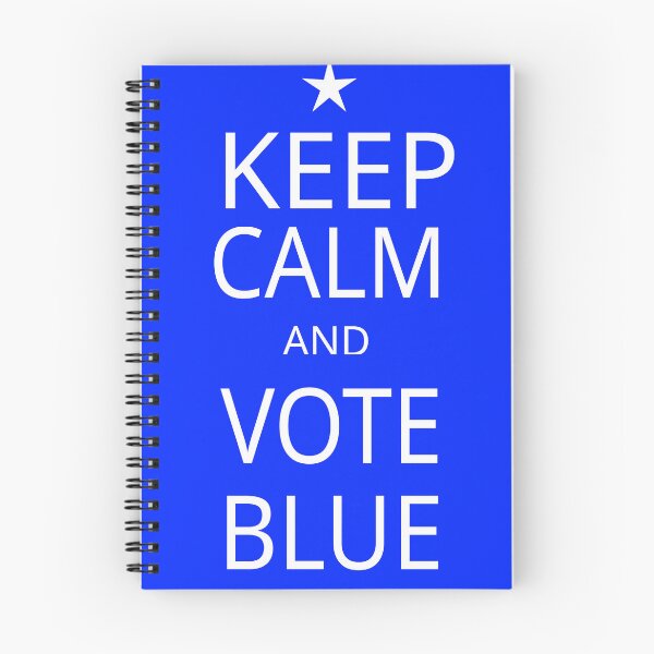 Item preview, Keep Calm And Vote Blue designed and sold by Disco-very.