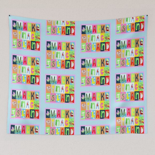 Item preview, Mackinac Island Patchwork designed and sold by JoyfulDaisy.