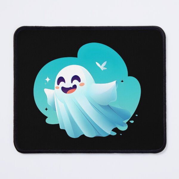 Item preview, Cute Kawaii Ghost - Adorable Halloween Spirit designed and sold by coffeedigiart.