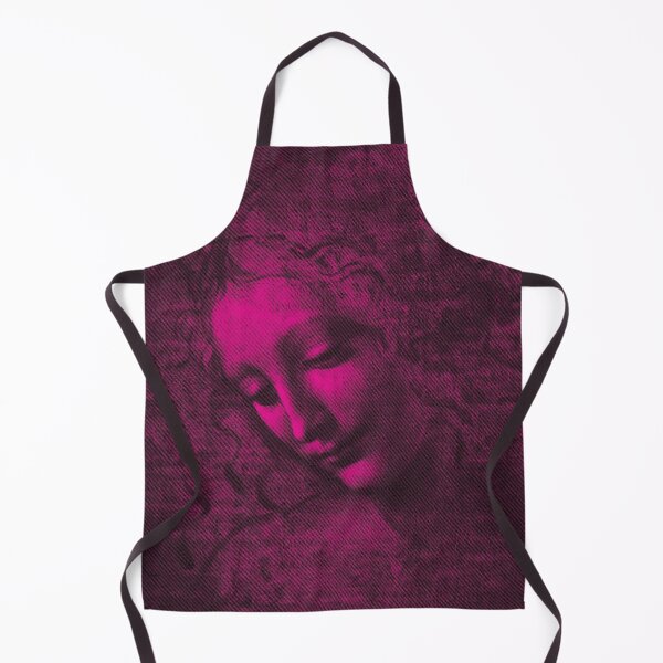 Item preview, La Scapigliata / The Lady with Dishevelled Hair / Leonardo da Vinci / Version Pinkish Purple designed and sold by pelagio.