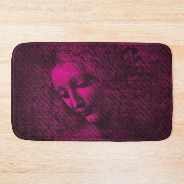 Item preview, La Scapigliata / The Lady with Dishevelled Hair /  Leonardo da Vinci / Version Pinkish Purple designed and sold by pelagio.