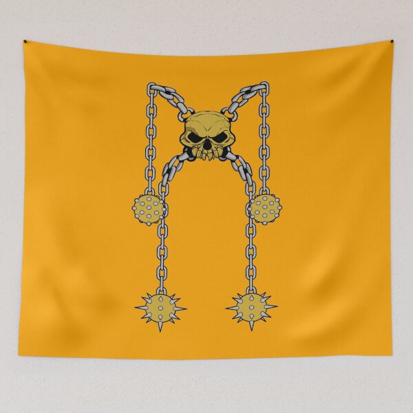 Item preview, Chained Jolly Roger (Long, Orange) designed and sold by MurpheusTech.