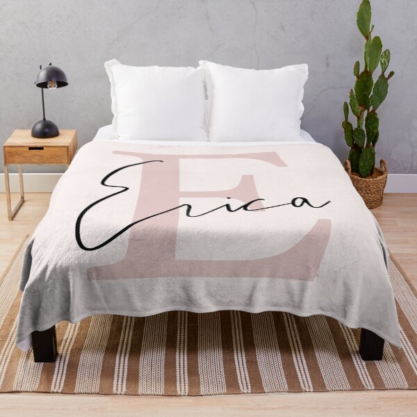Item preview, Erica - Custom name on black cursive font designed and sold by To the Lua.