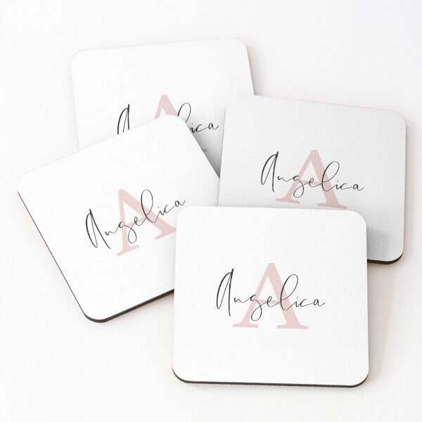 Item preview, Angelica - Custom name on black cursive font  designed and sold by To the Lua.