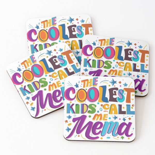Item preview, The Coolest Kids Call Me Mema designed and sold by flippinsg.