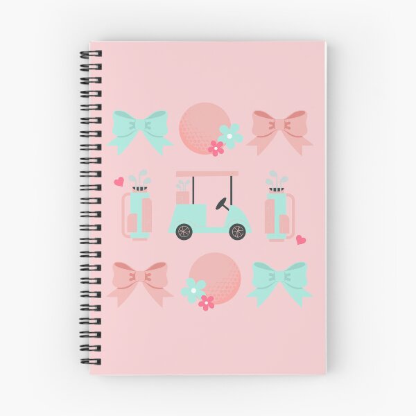 Item preview, Cute Girls Golf Pattern and Matching Graphic , Soft Preppy Golf Girl designed and sold by AprilDevlynn.