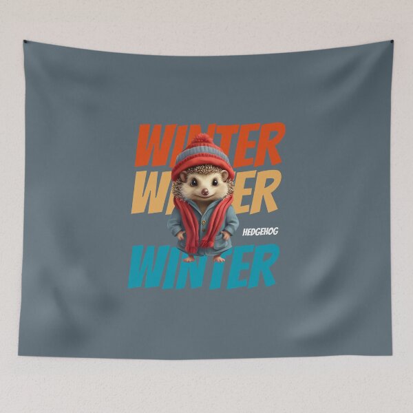 Item preview, Winter Hedgehog designed and sold by AldeaPod.