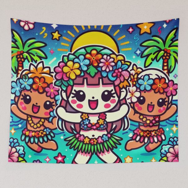 Item preview, Enchanting Hula Kids - 088 designed and sold by sagaofsilence.