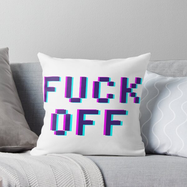 Item preview, Fuck Off PixelArt Style designed and sold by AIrtisticPrints.