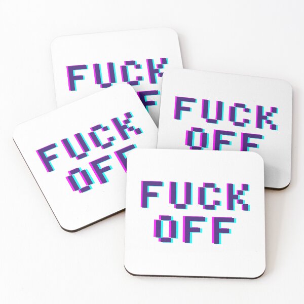 Item preview, Fuck Off PixelArt Style designed and sold by AIrtisticPrints.